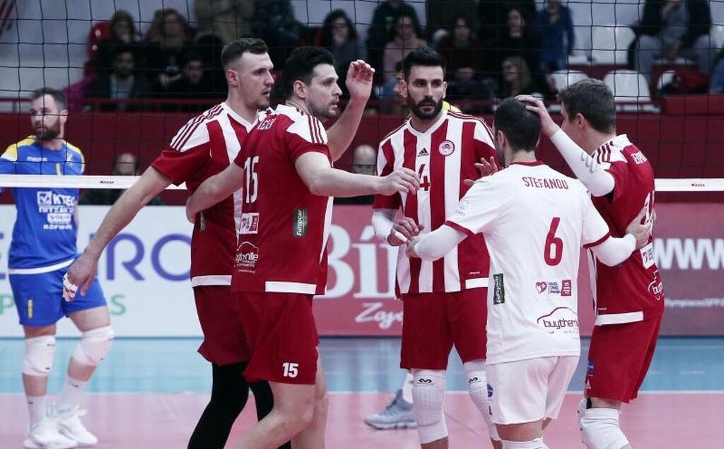 Εύκολο 3-0 για τον Ολυμπιακό και τώρα… Τρεντίνο (photos)
