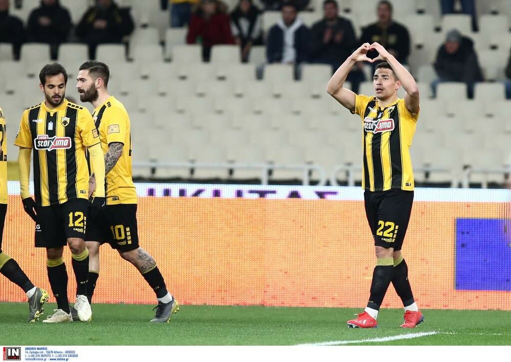 AEK-Ατρόμητος: Γκολάρα και... καρδούλες από Πόνσε! (video&photos)
