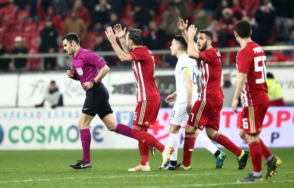 Ολυμπιακός – Λαμία 0-1: Ιστορική πρόκριση με… Σαργκάνοφ!