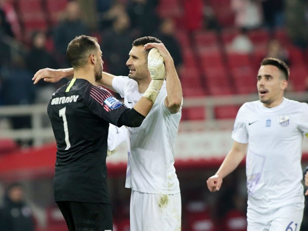 Ολυμπιακός – Λαμία: Ο Σαράνοφ και ο σταυρός που του έδωσε την πρόκριση (video+photos)