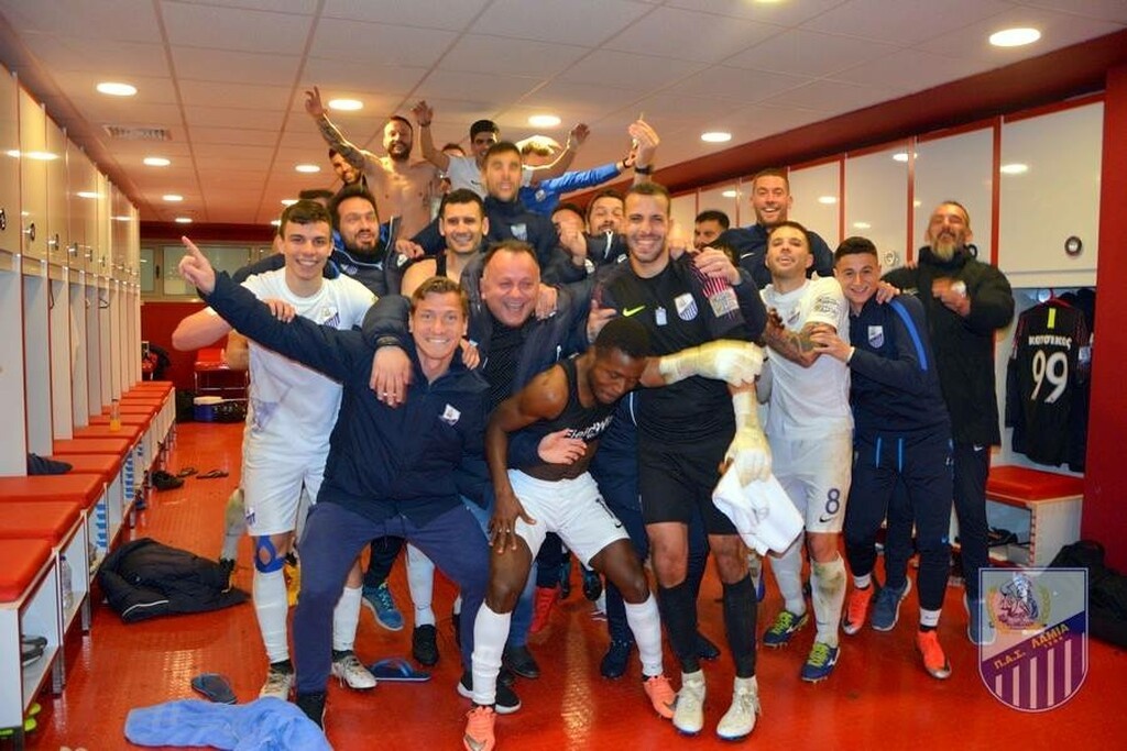 Ολυμπιακός-Λαμία: Η… selfie της πρόκρισης (photo)