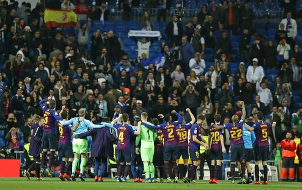 Ρεάλ Μαδρίτης-Μπαρτσελόνα: Το νέο καταλανικό «πάρτι» στο Σαντιάγκο Μπερναμπέου (video+photos)