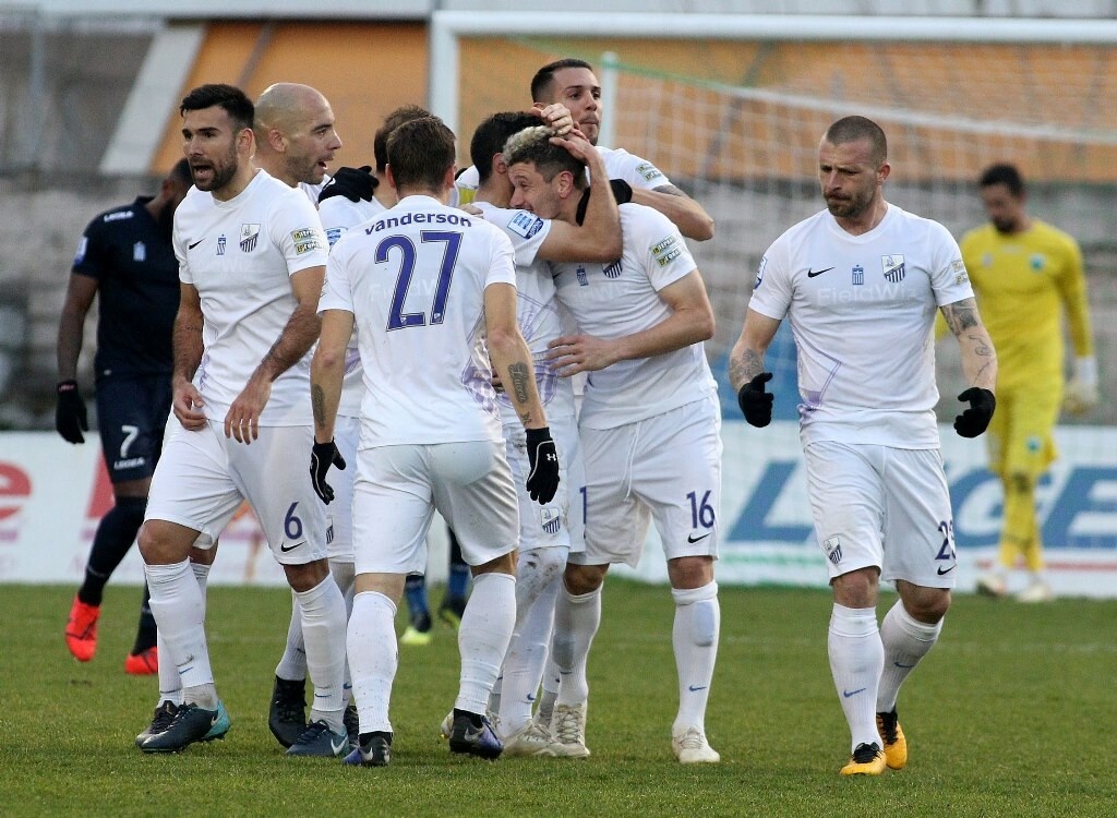 Λεβαδειακός-Λαμία 1-1: Του έκοψε τη φόρα (photos)