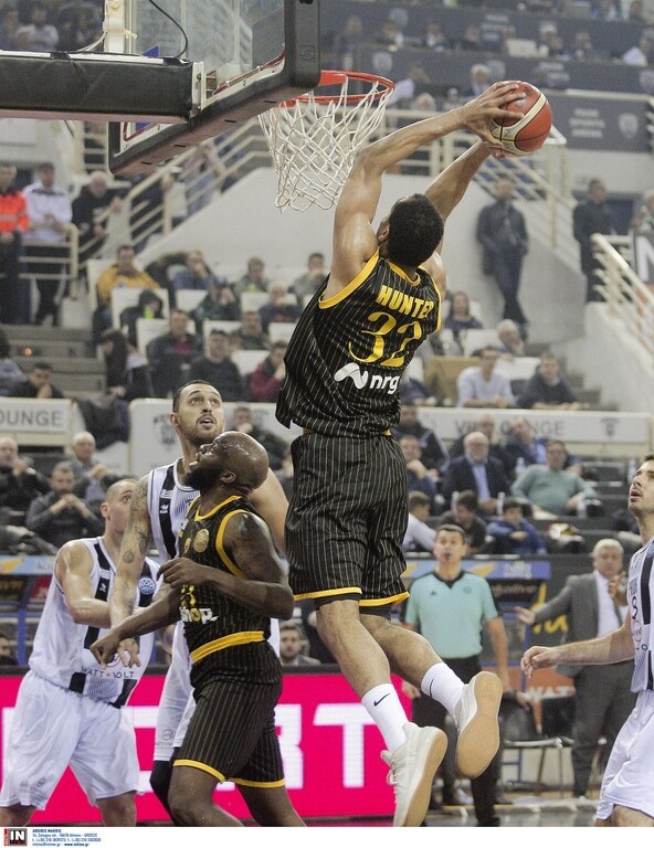 ΠΑΟΚ-ΑΕΚ: Βινς Χάντερ, ο MVP του Basketball Champions League! (video&photos)