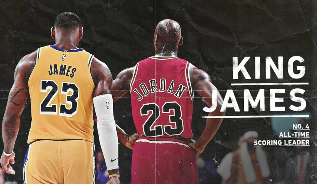 NBA: Μύθος ο Λεμπρόν, ξεπέρασε τον Τζόρνταν (video+photos)