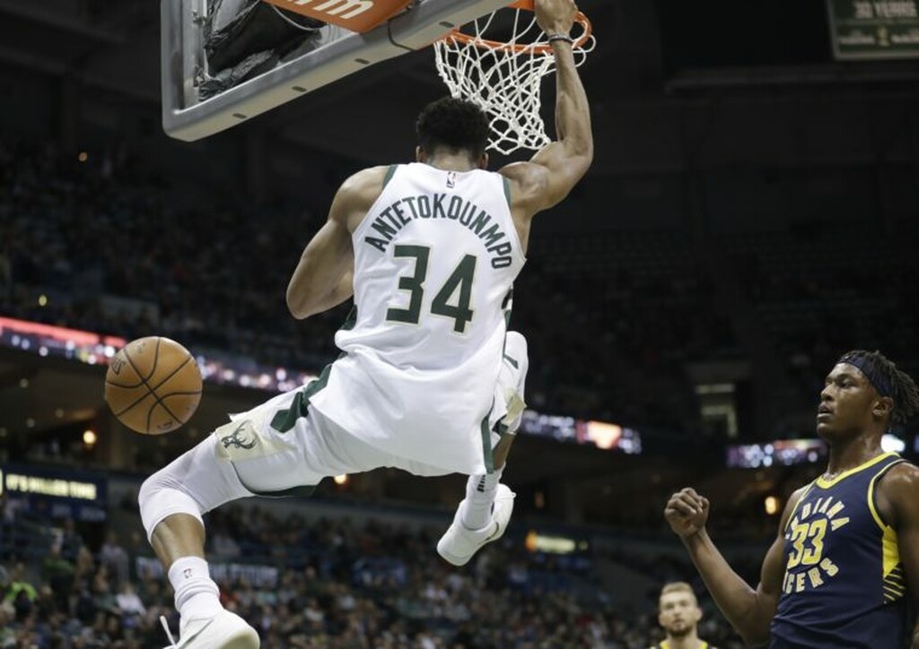 NBA: Top-5 με… ιπτάμενο Γιάννη! (video+photos)