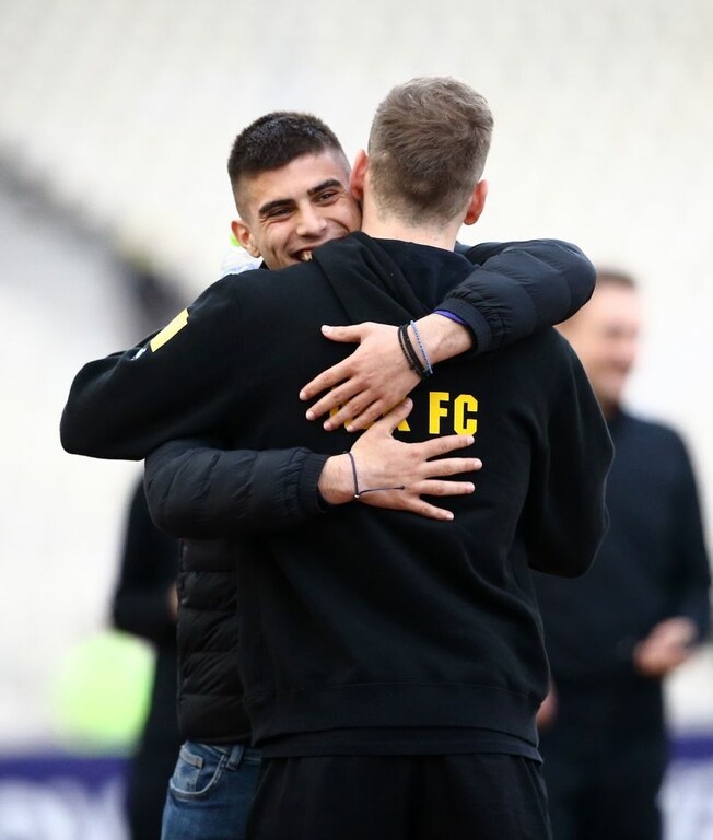 ΑΕΚ- Παναθηναϊκός: Τα… πηγαδάκια πριν τη σέντρα (photos)