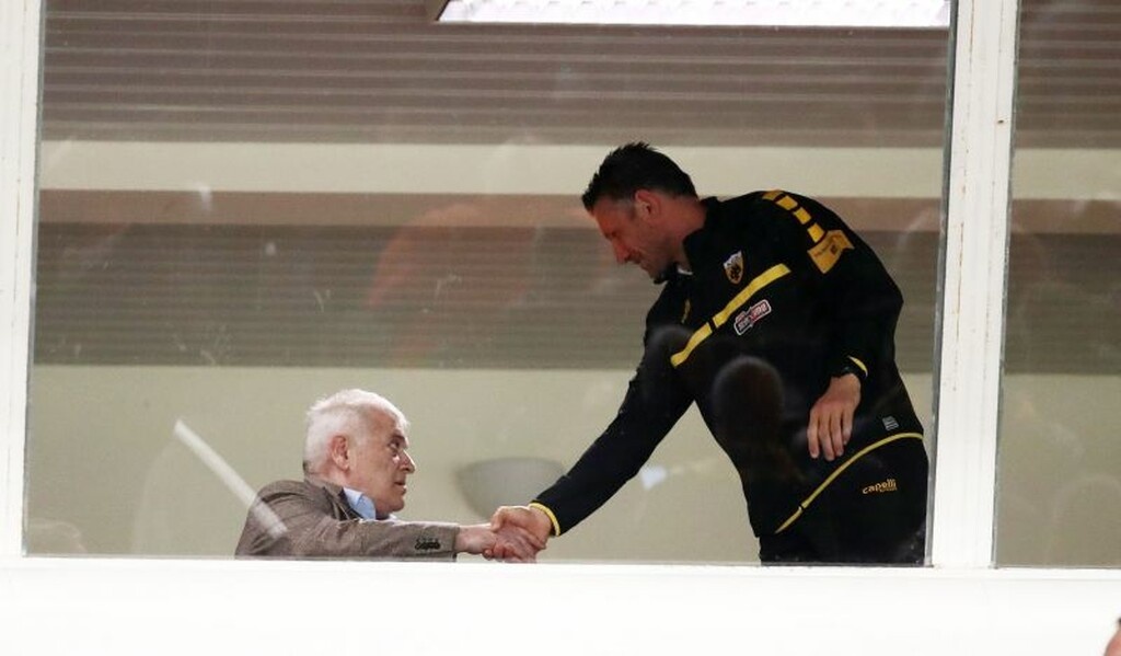 ΑΕΚ – Παναθηναϊκός: Σε μπουθ ο Μελισσανίδης (photos)