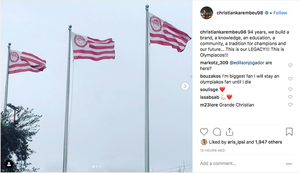 Καρεμπέ: «Αυτός είναι ο Ολυμπιακός» (photos)