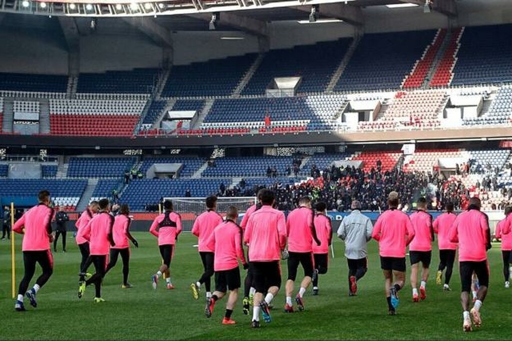 «Πέσιμο» στην προπόνηση της Παρί Σεν Ζερμέν (photos)