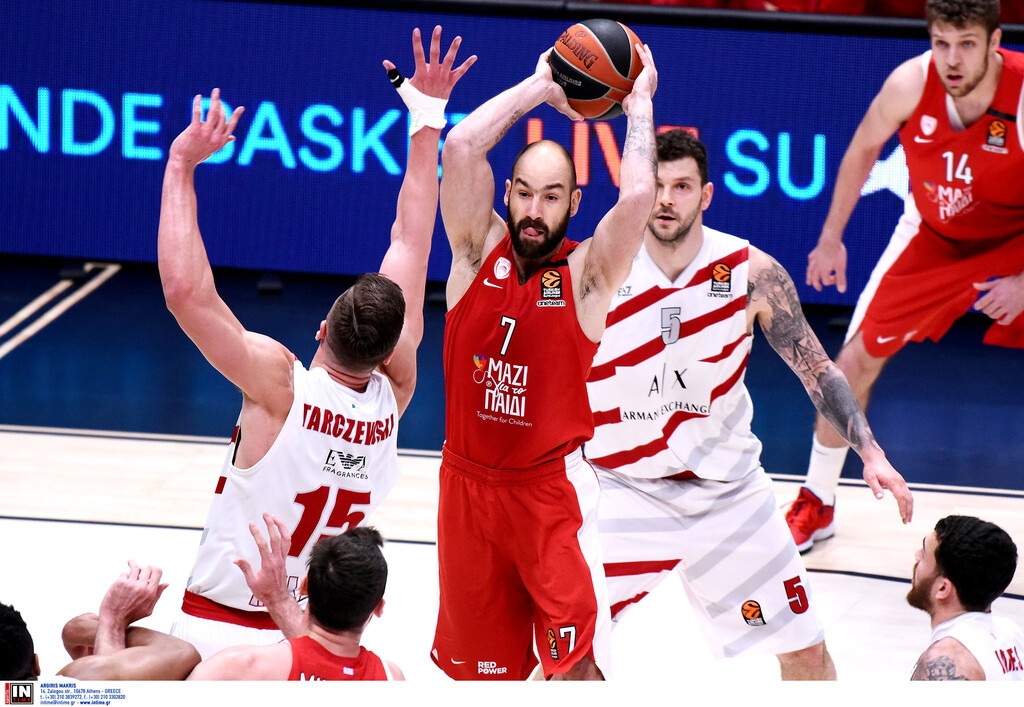Αρμάνι Μιλάνο-Ολυμπιακός: Πρόβλημα με Σπανούλη (photos)