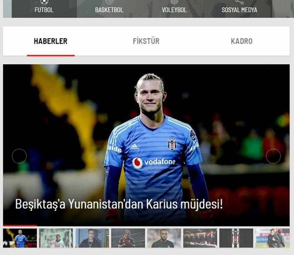 Η εφημερίδα «Fanatik», λοιπόν, γράφει πως ο Ολυμπιακός ενδιαφέρεται για τον Λόρις Κάριους της Μπεσίκτας!