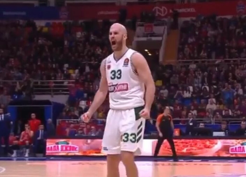 ΤΣΣΚΑ Μόσχας – Παναθηναϊκός ΟΠΑΠ: Η τριποντάρα του Καλάθη! (video+photos)