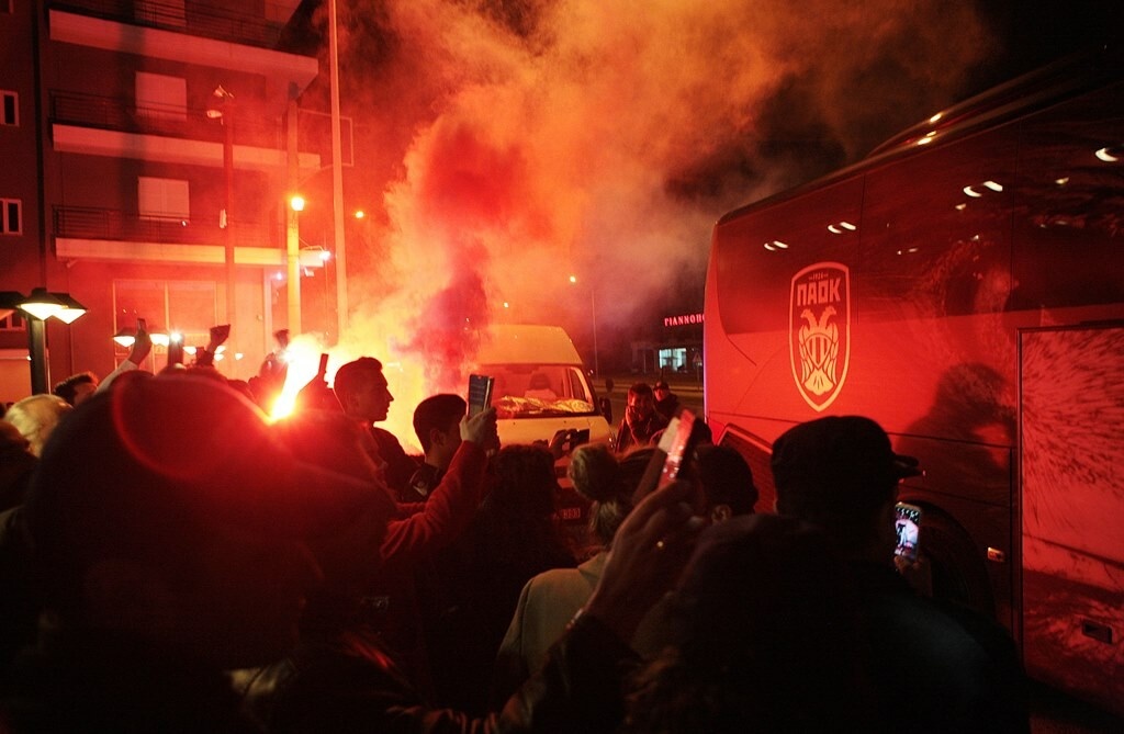 ΠΑΟΚ: Αποθεωτική υποδοχή στο Αγρίνιο (photos)