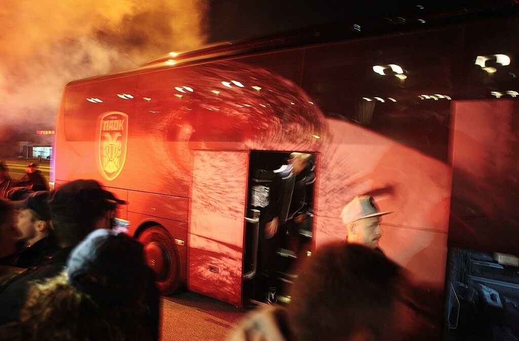 ΠΑΟΚ: Αποθεωτική υποδοχή στο Αγρίνιο (photos)