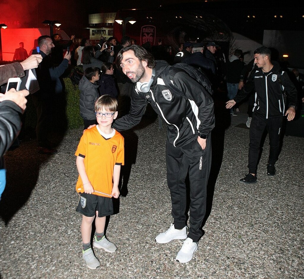 ΠΑΟΚ: Αποθεωτική υποδοχή στο Αγρίνιο (photos)