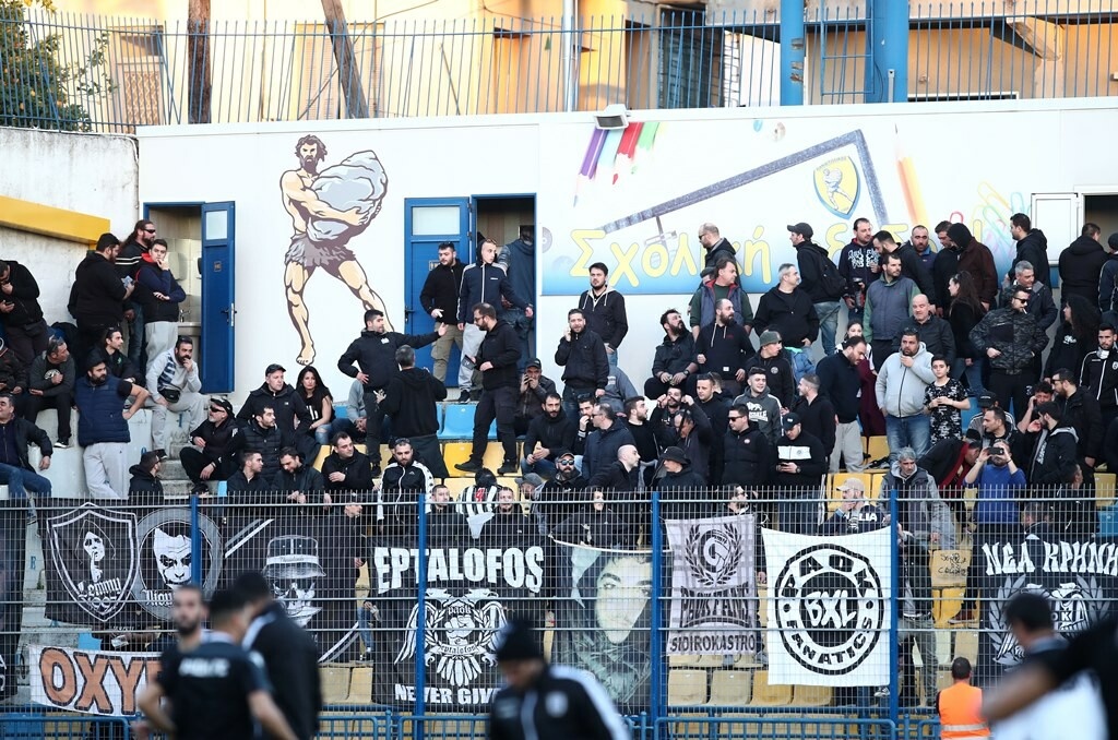 Παναιτωλικός-ΠΑΟΚ: Πάνω από 1.000 φίλοι του «Δικεφάλου» στο γήπεδο (photos)