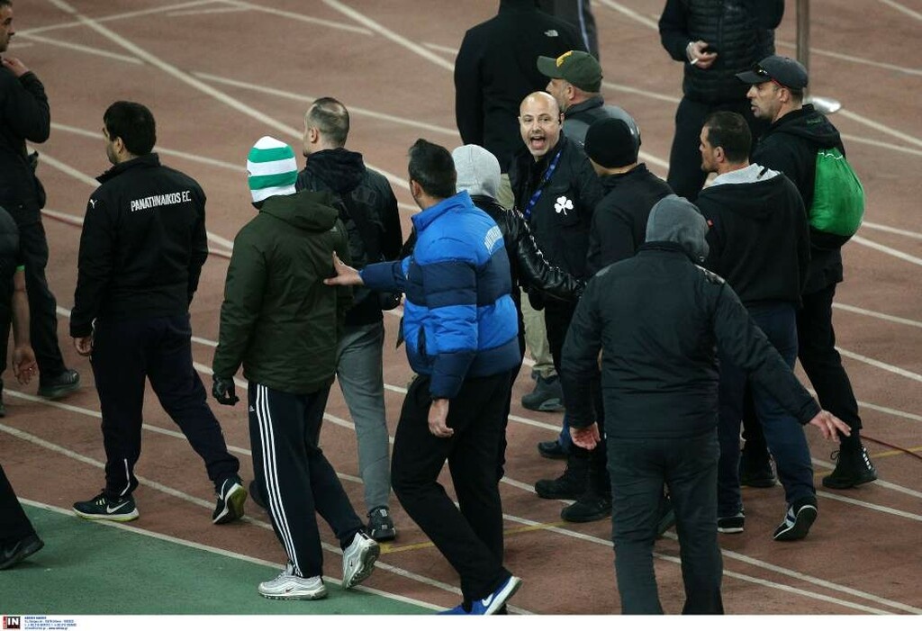 Παναθηναϊκός - Ολυμπιακός: Ένταση και διακοπή στο ΟΑΚΑ