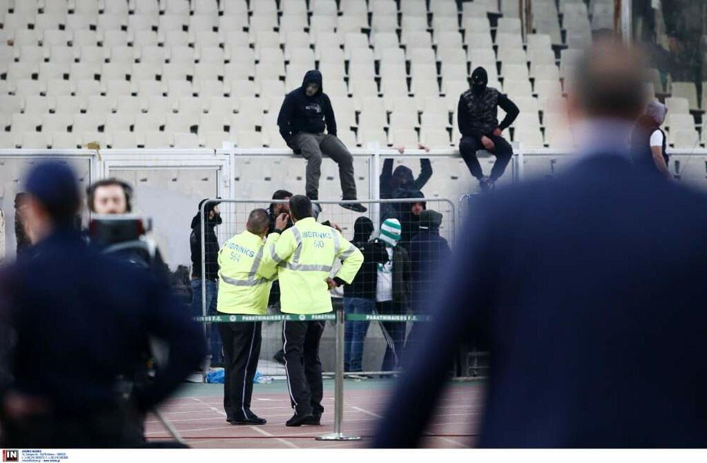 Παναθηναϊκός - Ολυμπιακός: Ένταση και διακοπή στο ΟΑΚΑ