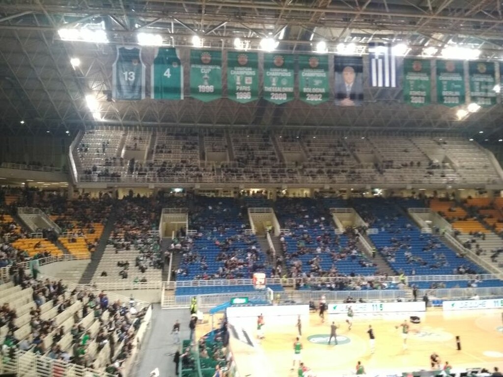 Παναθηναϊκός ΟΠΑΠ – Μπασκόνια: Σιωπηρό το ΟΑΚΑ για τον Θανάση Γιαννακόπουλο (videos+photos)