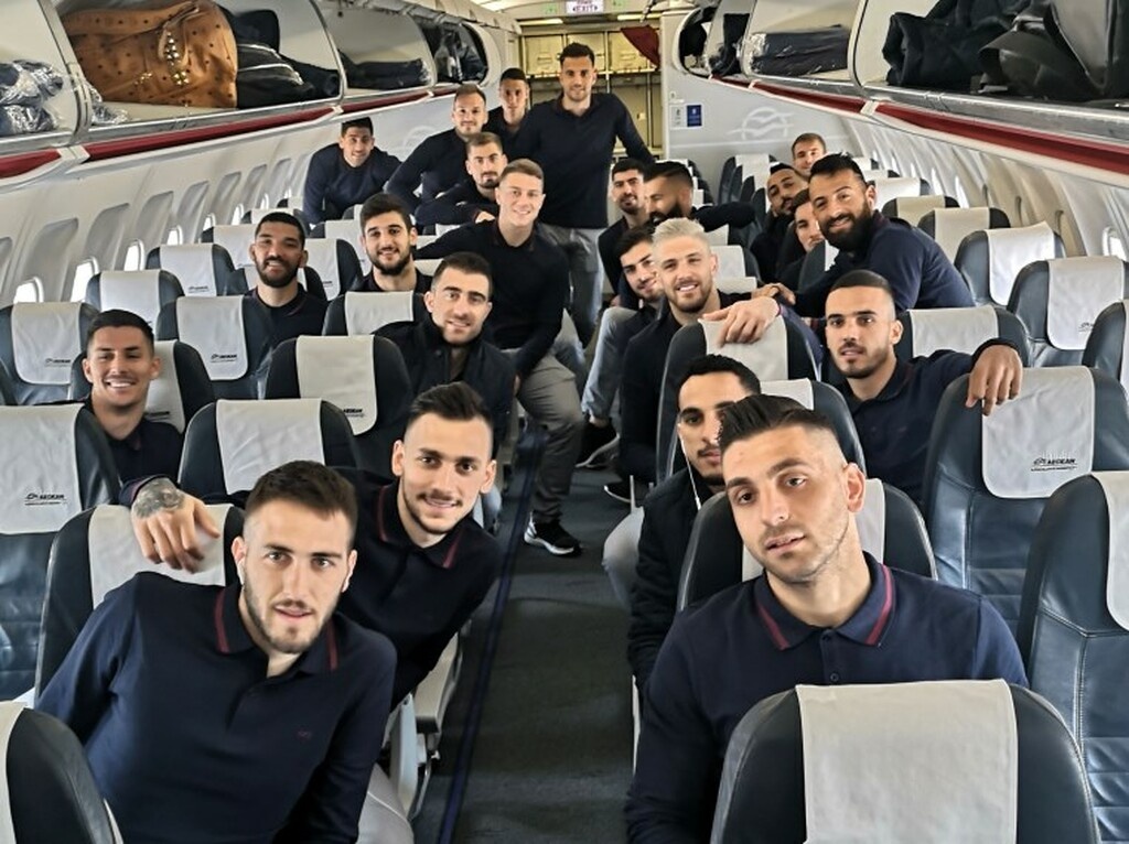 «Πέταξε» για Λιχτενστάιν η Εθνική (photos)