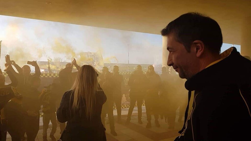 ΑΕΚ: Αποθεωτική υποδοχή στη Λήμνο! (photos)
