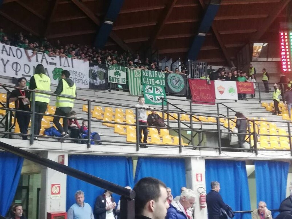 Αρμάνι Μιλάνο – Παναθηναϊκός ΟΠΑΠ: Δίπλα του και οι οπαδοί της Ρόμα! (photos)