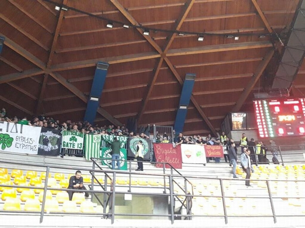 Αρμάνι Μιλάνο – Παναθηναϊκός ΟΠΑΠ: Δίπλα του και οι οπαδοί της Ρόμα! (photos)