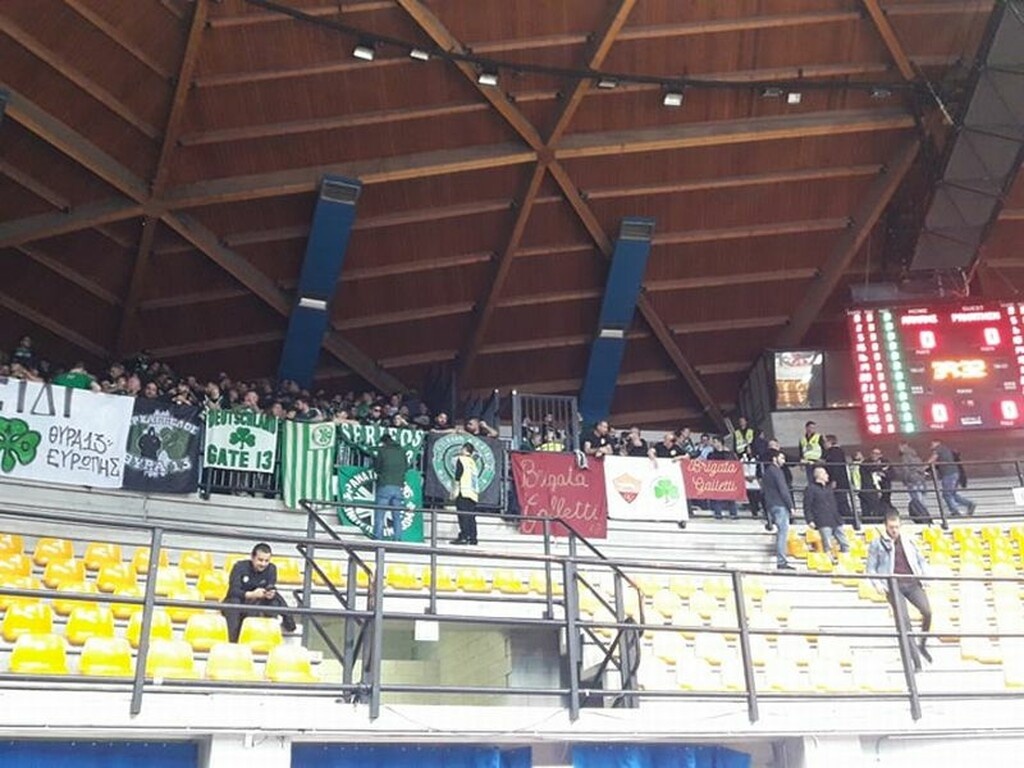 Αρμάνι Μιλάνο – Παναθηναϊκός ΟΠΑΠ: Δίπλα του και οι οπαδοί της Ρόμα! (photos)