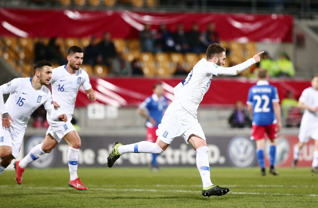 Λίχτενσταϊν-Ελλάδα: Το χτύπημα του Φορτούνη και το ξέσπασμα των διεθνών (photos+video)