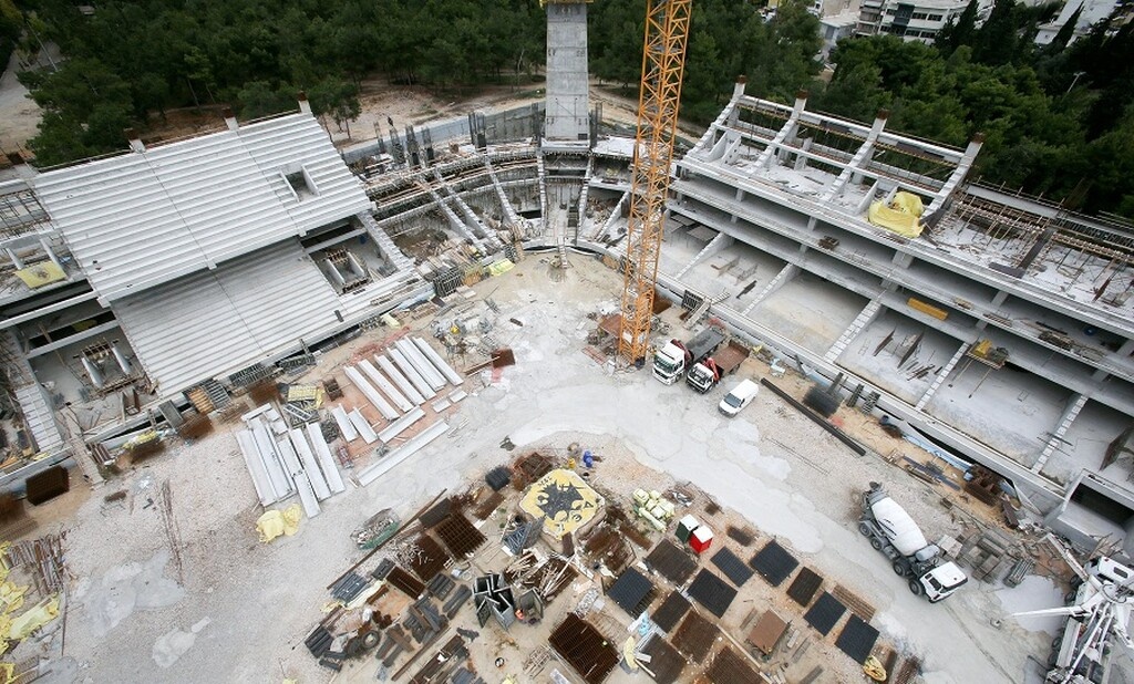 ΑΕΚ: Μπαίνει το σκέπαστρο (photos)