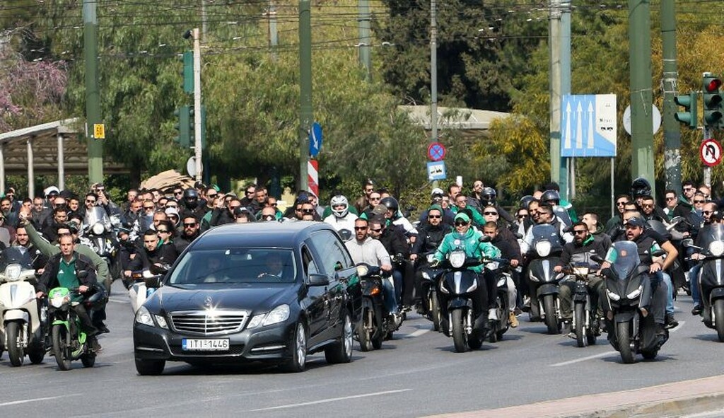 Η «πράσινη» πομπή για τον Θανάση Γιαννακόπουλο (videos+photos)