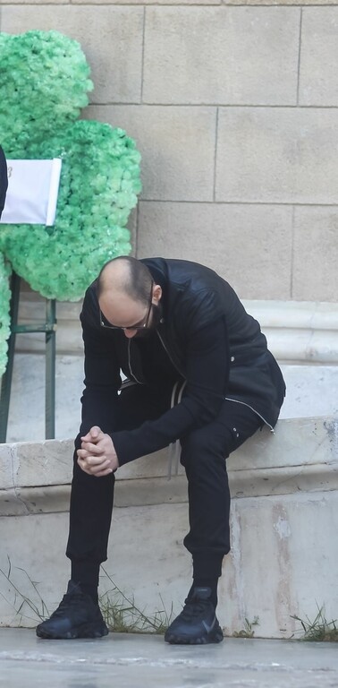 Εμφανώς φορτισμένος ο αρχηγός του Ολυμπιακού (Πηγή φωτογραφίας: Eurokinissi)