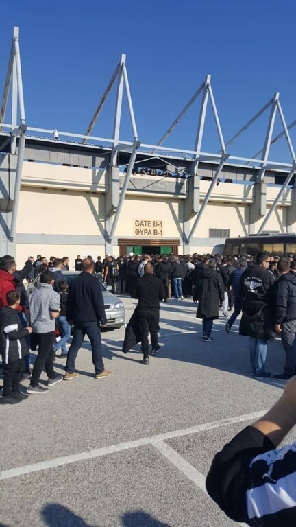 Ξάνθη-ΠΑΟΚ: Η ασπρόμαυρη «κατάληψη» τα Πηγάδια! (photos)