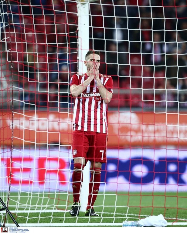 Ολυμπιακός-Ατρόμητος: Η απόγνωση του Φορτούνη και το ξέσπασμα του Κουλούρη (photos)