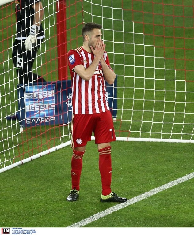 Ολυμπιακός-Ατρόμητος: Η απόγνωση του Φορτούνη και το ξέσπασμα του Κουλούρη (photos)