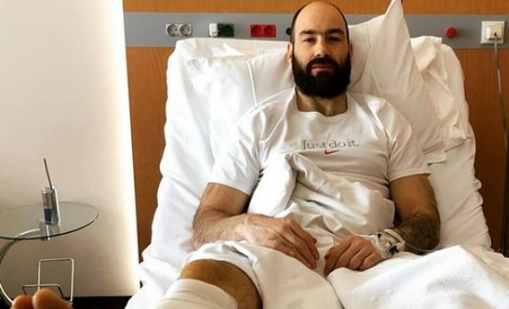 Ολυμπιακός: Εξιτήριο ο Σπανούλης (photos)