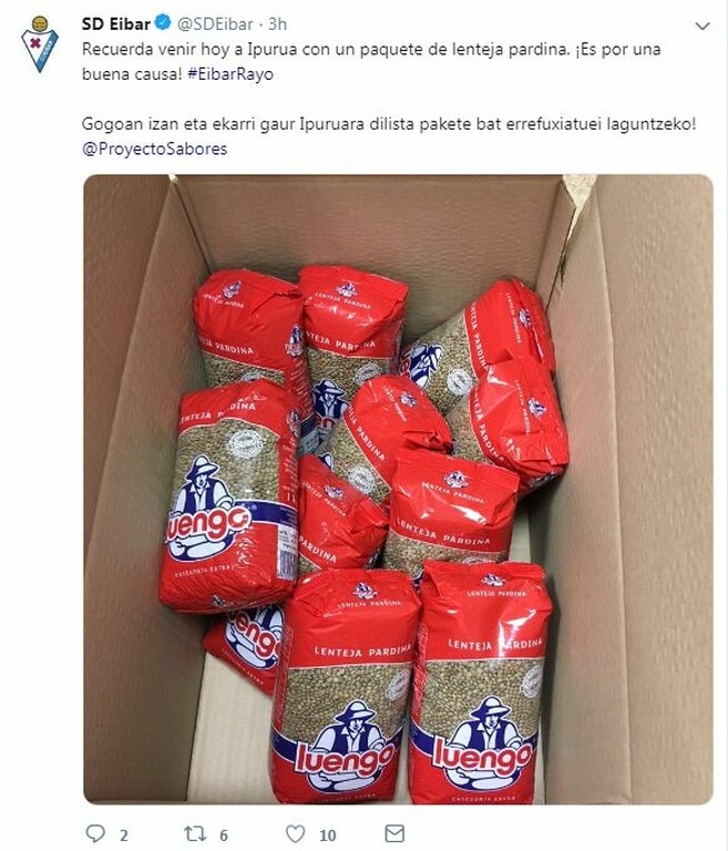 Εϊμπάρ: Η ομάδα της Primera Division που σκέφτεται τους πρόσφυγες στην Ελλάδα (photos)