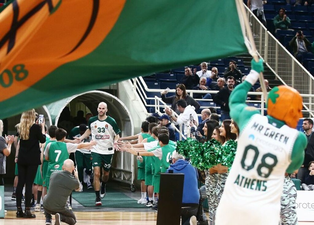 Παναθηναϊκός-Μπούντουτσνοστ: Στο παρκέ μαζί με τους «πράσινους» (video+photos)