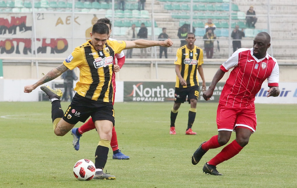 Ξάνθη-ΑΕΚ 1-3: Πέρασε με ανατροπή από τα Πηγάδια! (photos)