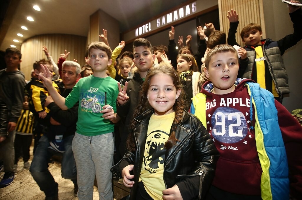 ΑΕΚ: Θερμή υποδοχή στη Λαμία (photos)