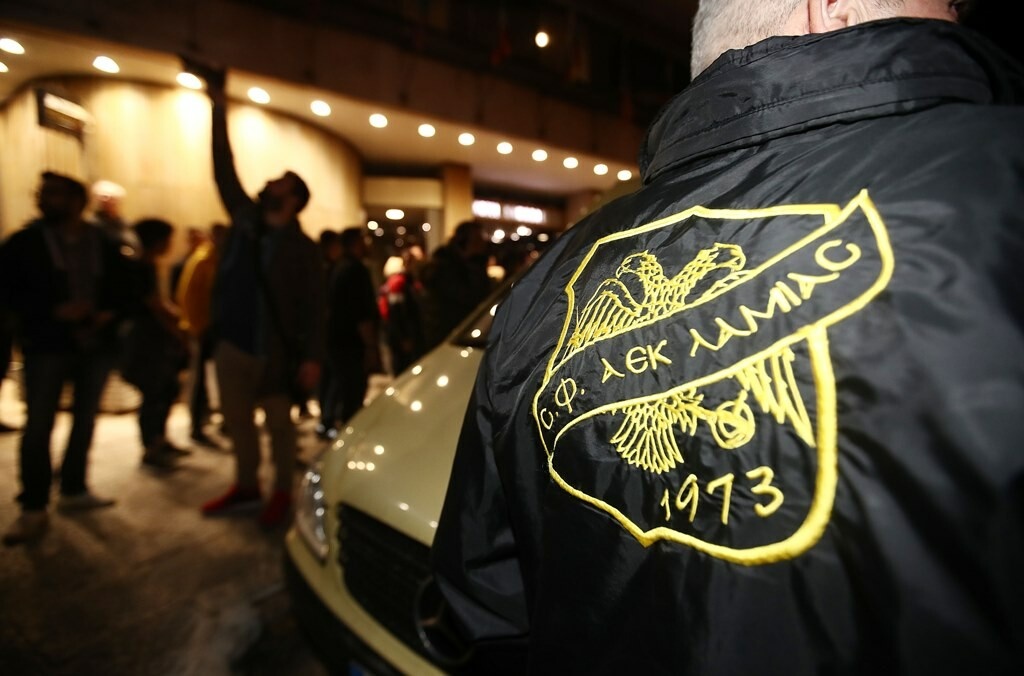 ΑΕΚ: Θερμή υποδοχή στη Λαμία (photos)