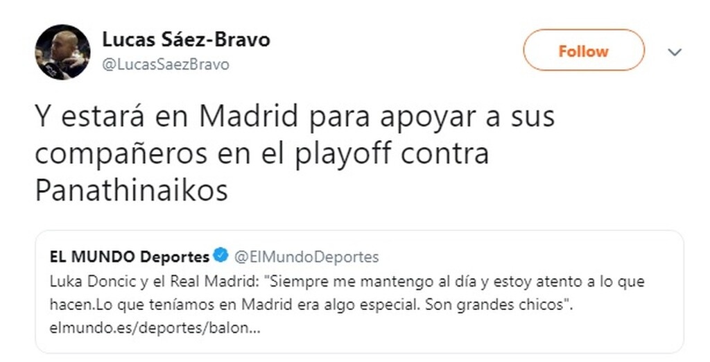Με… Ντόντσιτς η Ρεάλ κόντρα στον Παναθηναϊκό ΟΠΑΠ (photo)