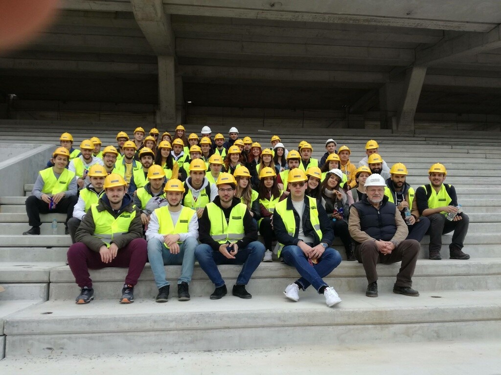 ΑΕΚ: Φοιτητές του Πολυτεχνείου στο εργοτάξιο της «Αγιά Σοφιάς» (photos)