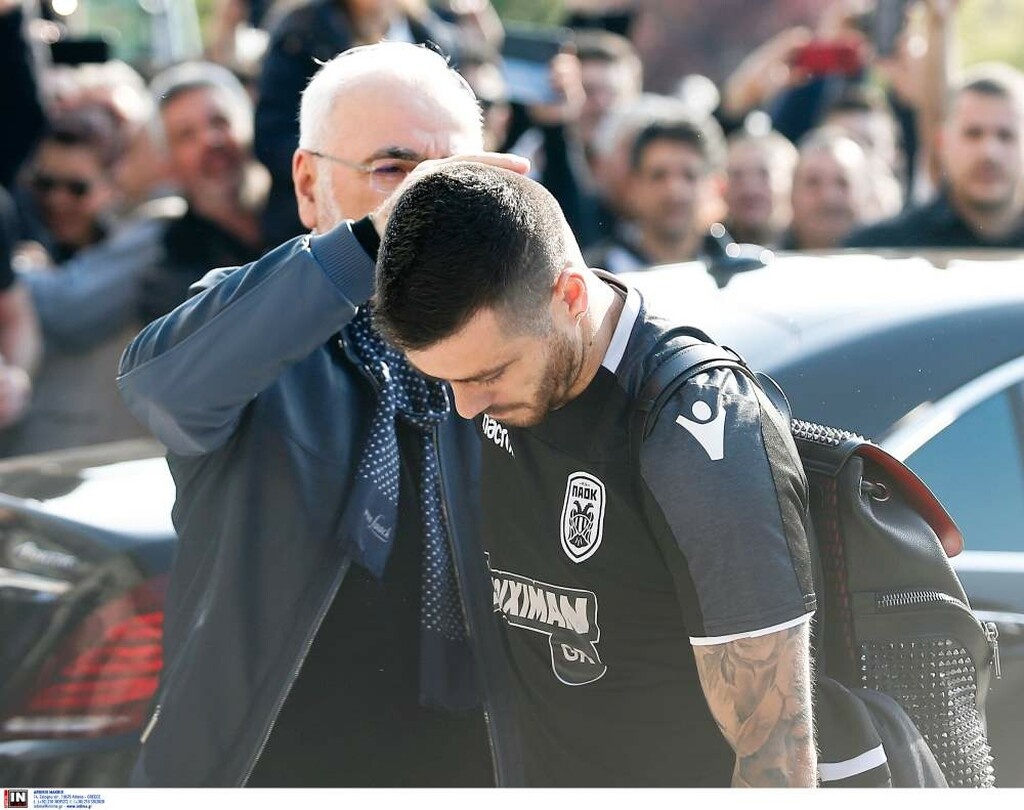 ΠΑΟΚ-Λεβαδειακός: Ιβάν Σαββίδης-Βιεϊρίνια μια εικόνα χίλιες λέξεις! (photos)