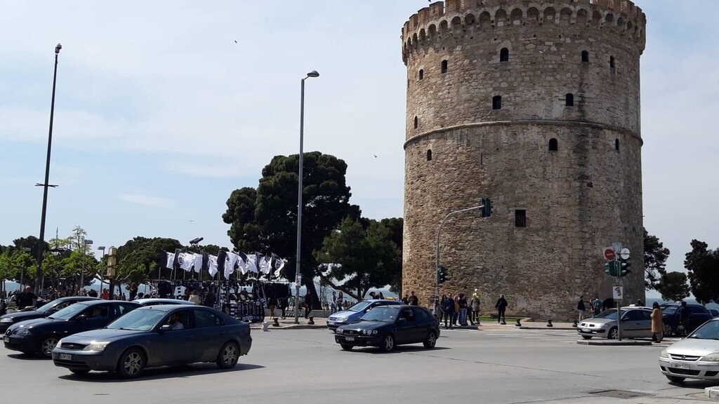 Τρέλα στη Θεσσαλονίκη με ΠΑΟΚ (photos)