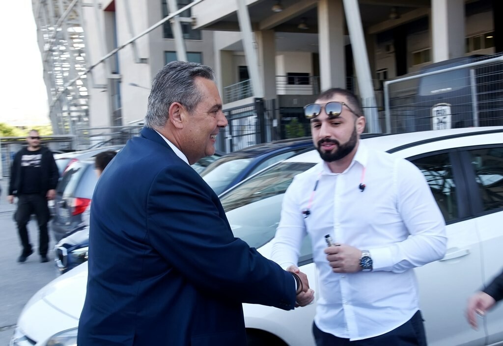 ΠΑΟΚ: Επίσκεψη Καμμένου στην Τούμπα (photos)