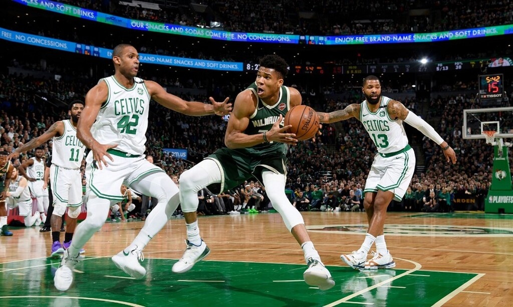 NBA: Απίθανος Αντετοκούνμπο και break για Μπακς! (video+photos)