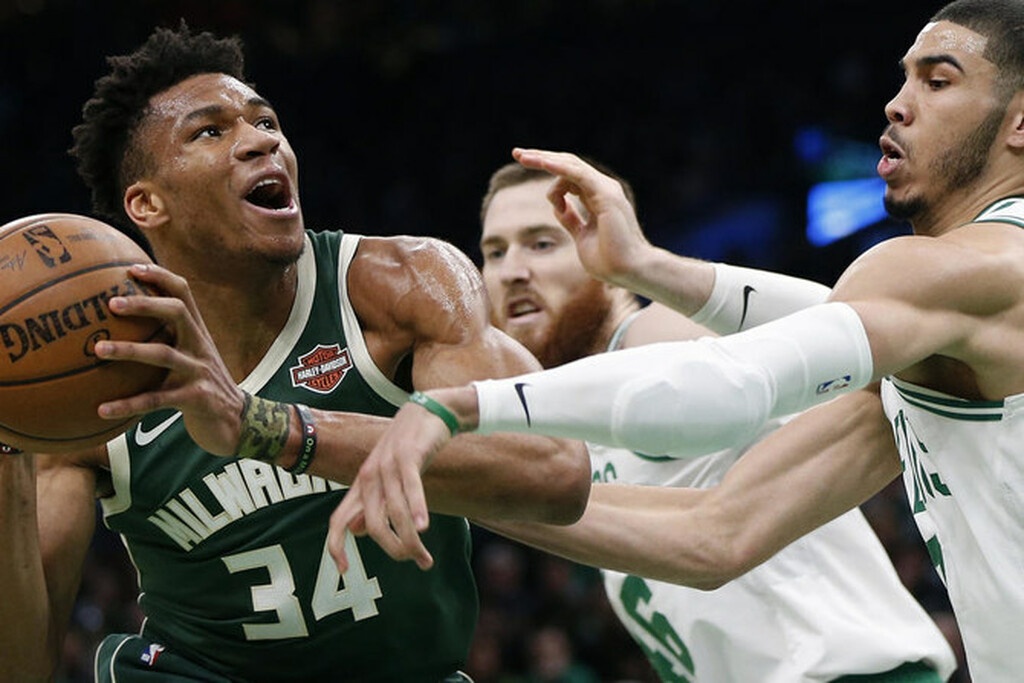 NBA: Απίθανος Αντετοκούνμπο και break για Μπακς! (video+photos)