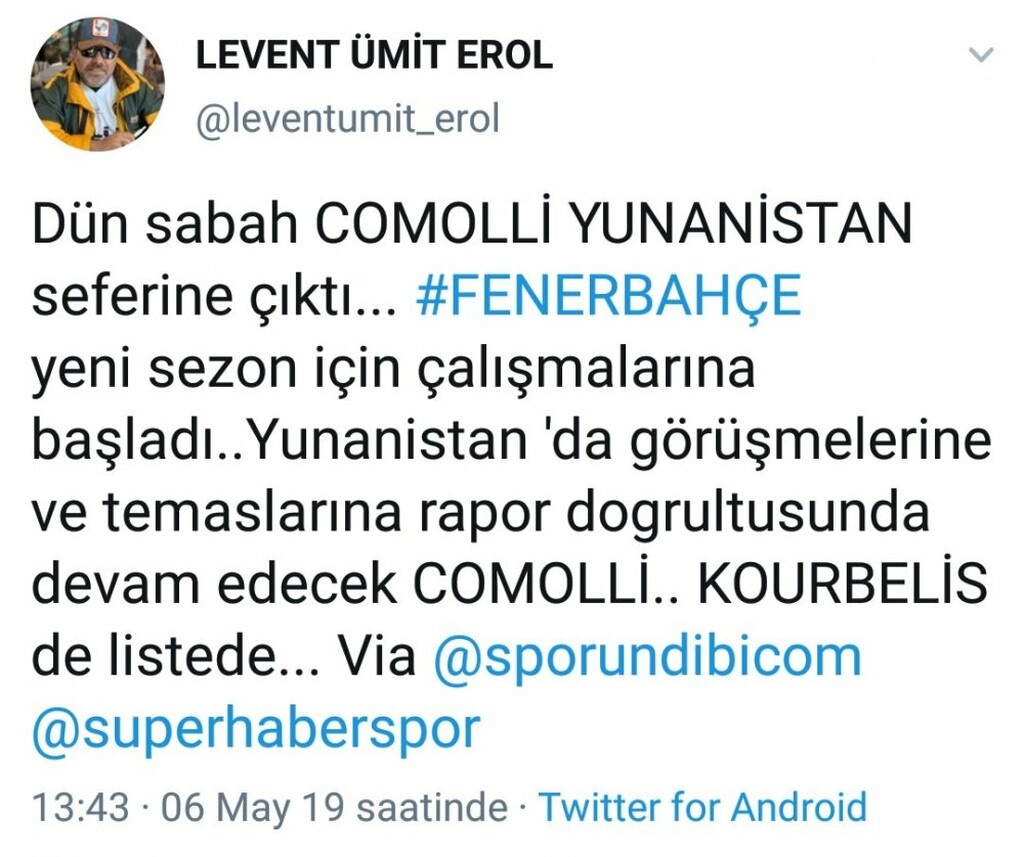 «Στην Αθήνα για τον Κουρμπέλη η Φενέρμπαχτσε» (photo)